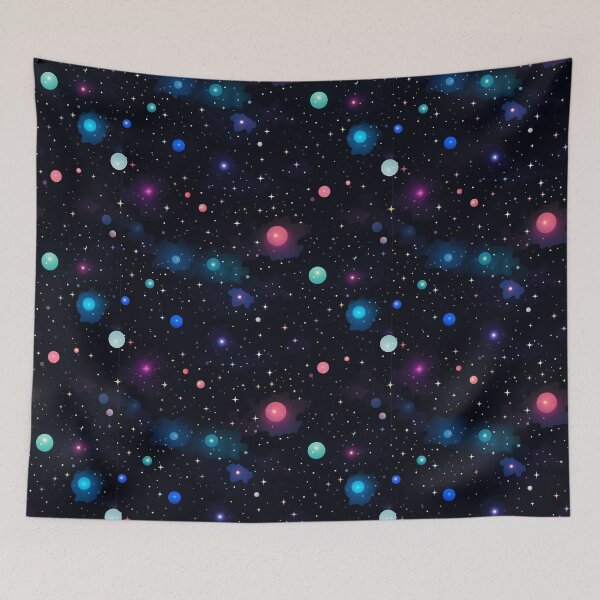 Item preview, seamless pattern space stars, galaxy, cosmos designed and sold by pkk1designsart.