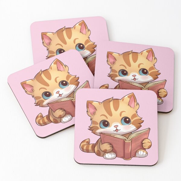 Item preview, Adorable Cat Artistry Immersed in Reading designed and sold by AlienSkinEyes.