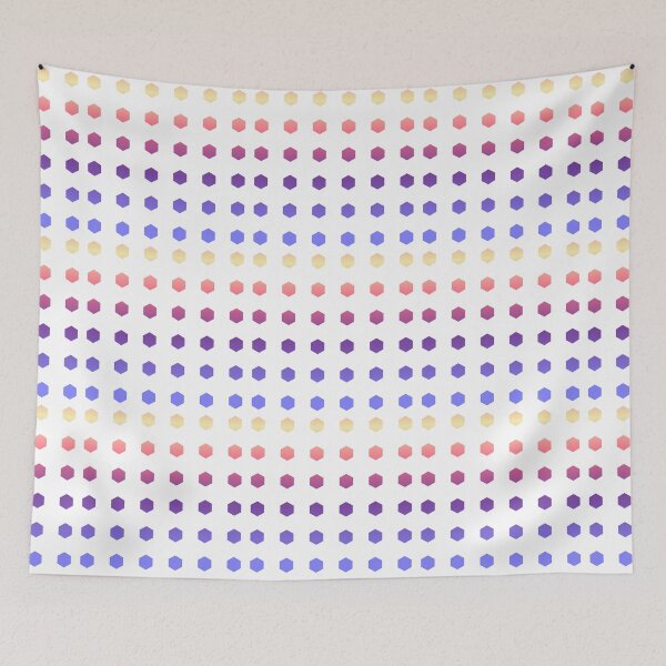 Item preview, Cute sunset gradient hexagon shape pack designed and sold by Yaragold.