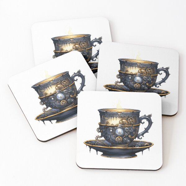 Item preview, Steampunk Teacup – Arcane Alchemy Fantasy Art designed and sold by SchorlCraft.