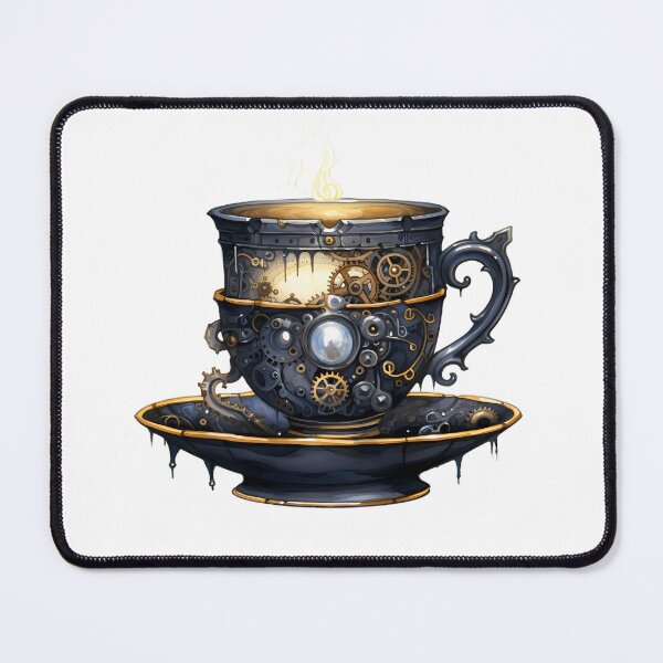 Item preview, Steampunk Teacup – Arcane Alchemy Fantasy Art designed and sold by SchorlCraft.