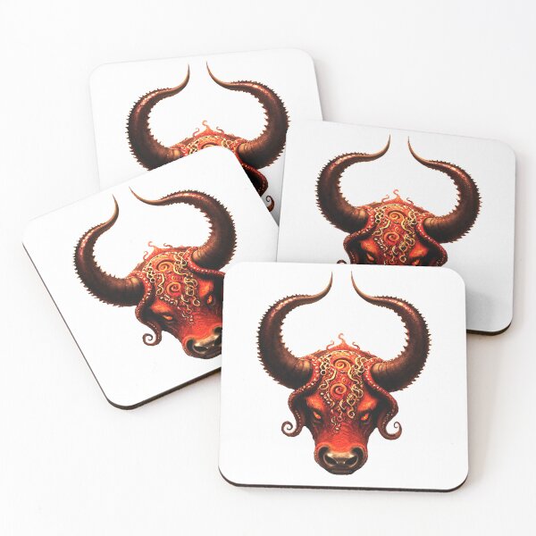 Item preview, Bull head designed and sold by MadinaFatt.