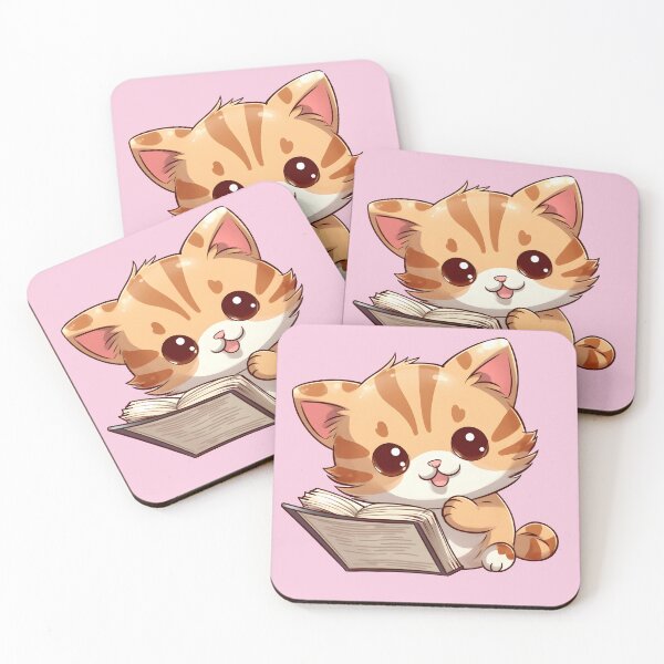Item preview, Adorable Cat Artistry Immersed in Reading designed and sold by AlienSkinEyes.