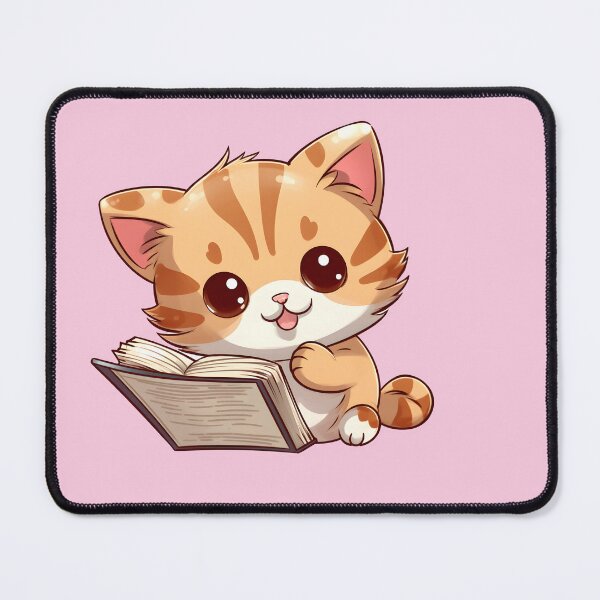 Item preview, Adorable Cat Artistry Immersed in Reading designed and sold by AlienSkinEyes.