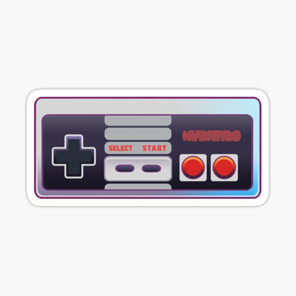 Vista previa del artículo con la obra «Controlador NES», diseñado y vendido por Bubbleknight.
