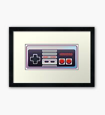 NES Controller Framed Print
