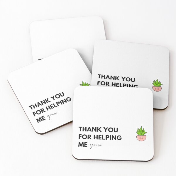 Item preview, Thankyou for helping me grow teachers day | happy teachers day | minimal white cute teachers day | green plant designed and sold by Sketchbook Studio by Aqsaa.