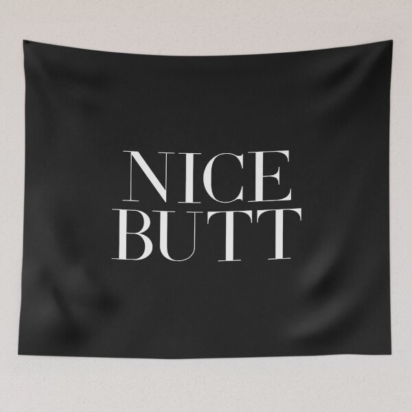 Item preview, Nice butt (black background) designed and sold by Paigaam.
