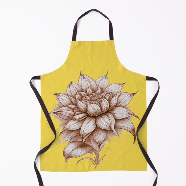 Item preview, Pastel Single Flower in Brown & White Mixed sketch Paint Pattern Design designed and sold by Md Rashid Hasan.