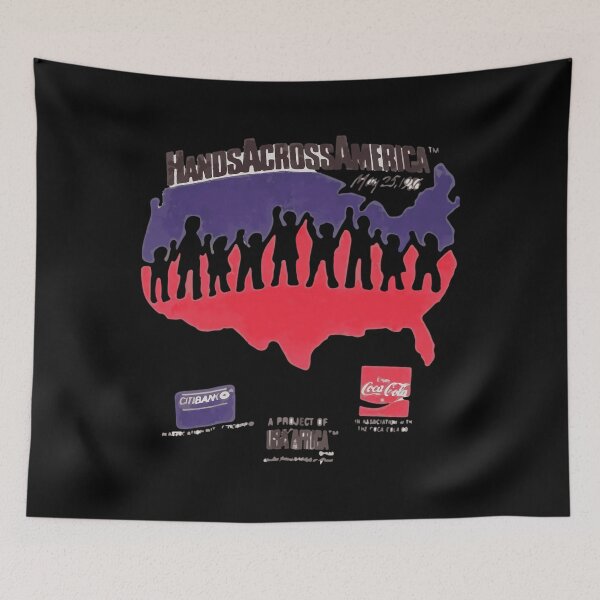 Item preview, Hands Across America	 designed and sold by xsakyhfz70.