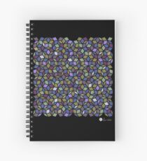 Penrose Tiling Spiral Notebook