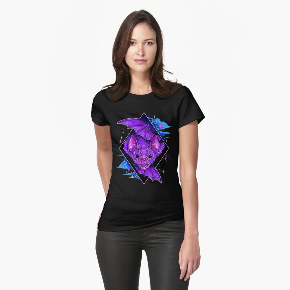 Item preview, Fitted T-Shirt designed and sold by retkikosmos.