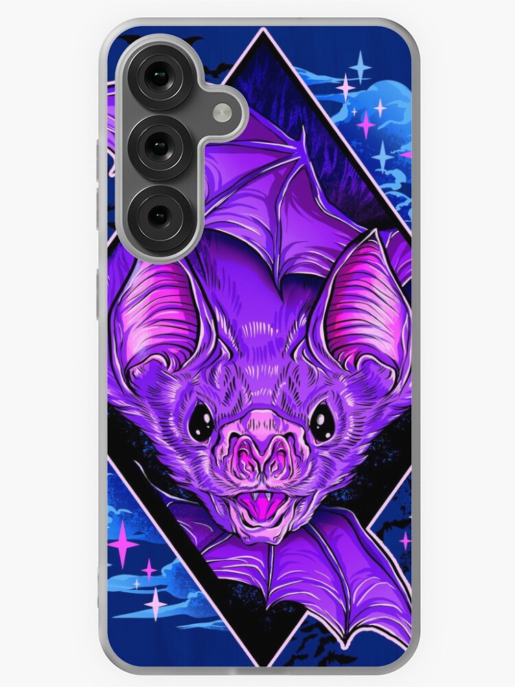 Thumbnail 1 of 4, Samsung Galaxy Phone Case, Bat Wings designed and sold by retkikosmos.