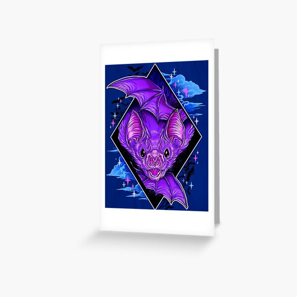 Bat Wings Greeting Card