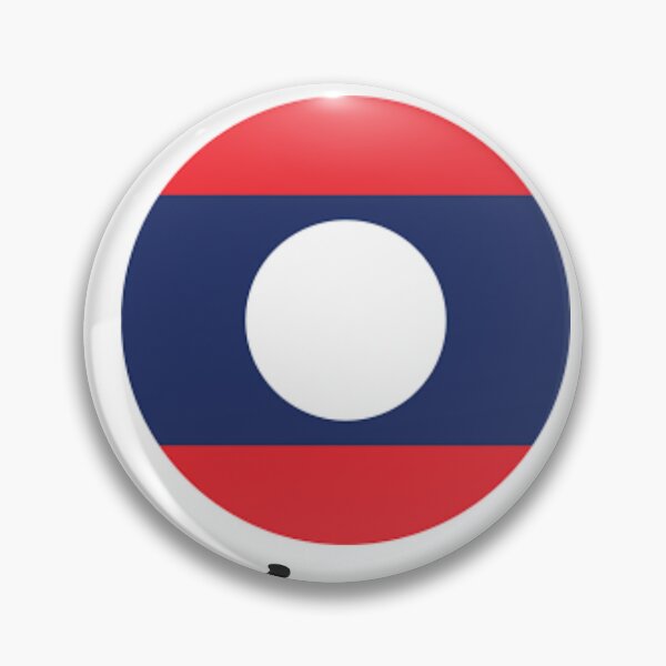 Item preview, laos flag designed and sold by CARANIACLS.