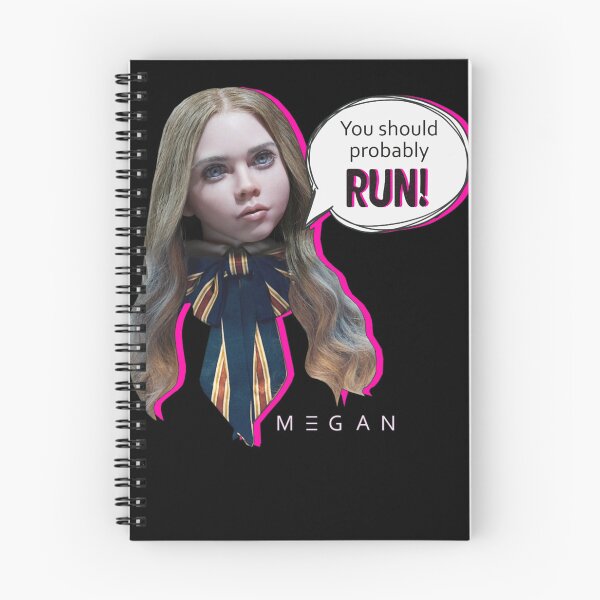 Item preview, M3GAN android says RUN designed and sold by ErnestBoyd86.
