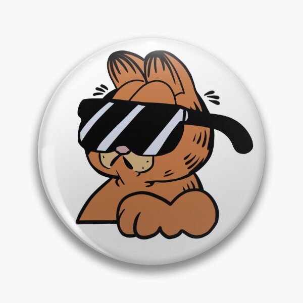 Item preview, Garfield chilling in sunglasses  designed and sold by daria-g1407.