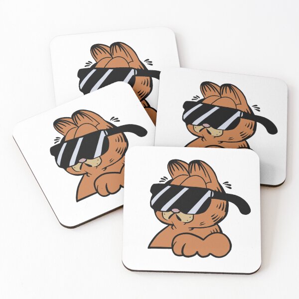 Item preview, Garfield chilling in sunglasses  designed and sold by daria-g1407.