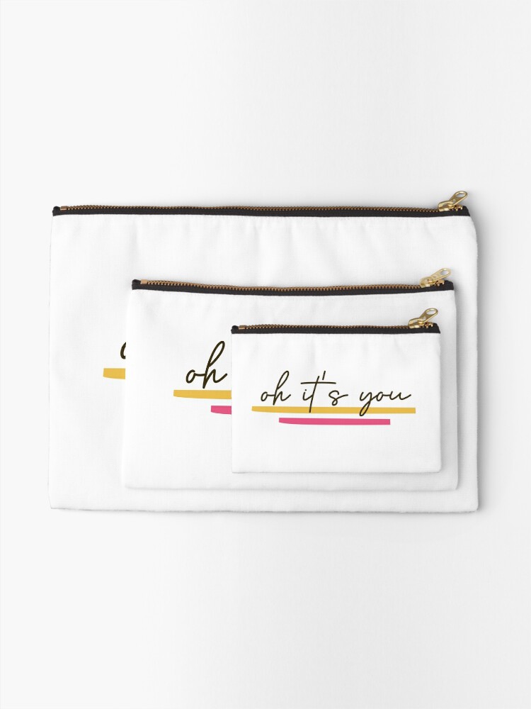 Zipper Pouch, Oh It's You designed and sold by newmariaph