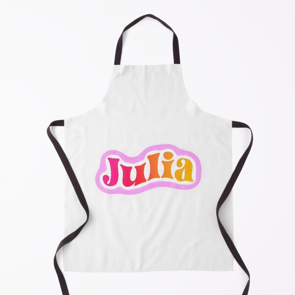 Item preview, Julia Name Sticker Pink & Orange Gradient designed and sold by NataGerken.
