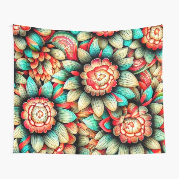 Item preview, Kalaya Bloom Pattern: Reflecting the concept of fresh starts, the Kalaya flower motif incorporates gentle color palettes and elegantly intricate patterns. designed and sold by Atroce.