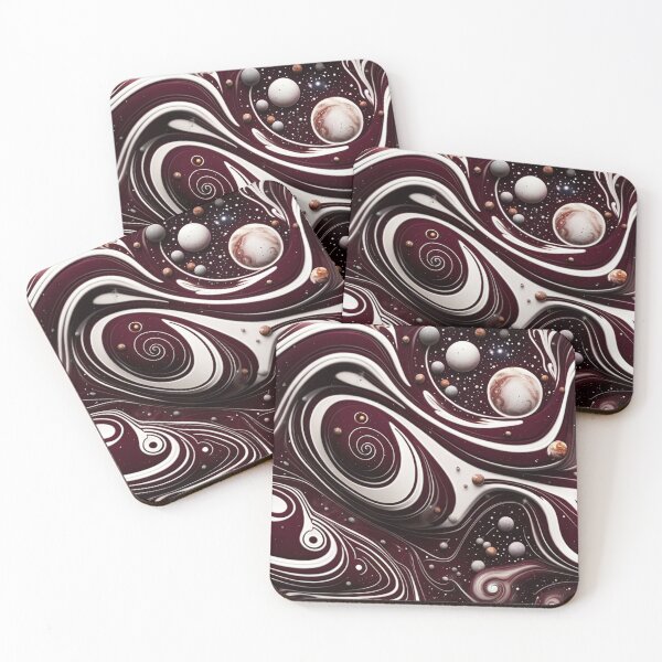 Item preview, Abstract Space, Planets, Nebulas, Galaxies designed and sold by BirdsnStuff.