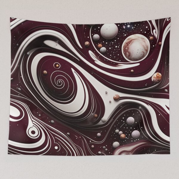 Item preview, Abstract Space, Planets, Nebulas, Galaxies designed and sold by BirdsnStuff.