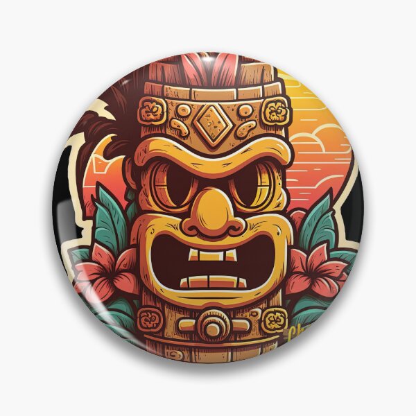 Item preview, Sunset Tiki 04 - Clive designed and sold by GloriousIdiot.