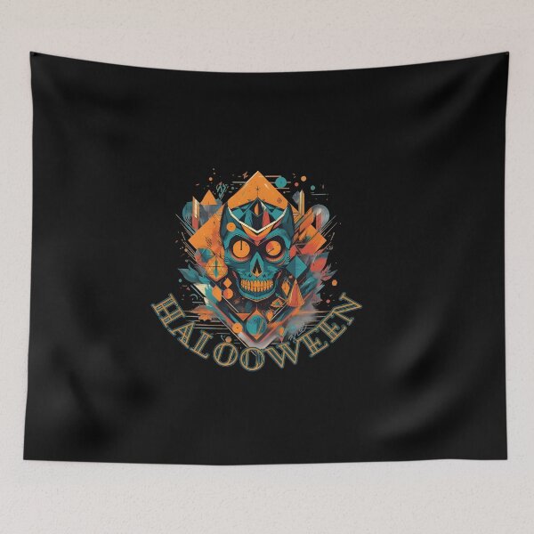 Item preview, Halloween Logo skull art Theme Halloween no.8 designed and sold by KAMESUN.