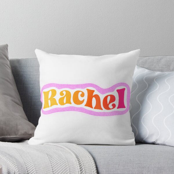 Item preview, Rachel Name Sticker Pink & Orange  Gradient designed and sold by NataGerken.