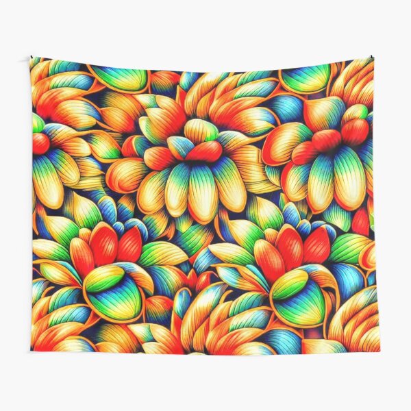 Item preview, Kalaya Floral Print: Capturing the essence of new beginnings, the Kalaya flower pattern is composed of calming colors and intricate, delicate designs. designed and sold by Atroce.