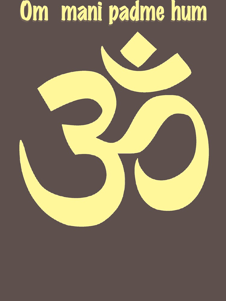 Om mani padme hum T-shirt/Hoodie/Sweatshirt by Rightbrainwoman