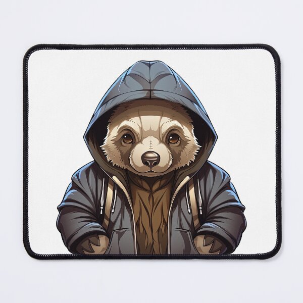 Item preview, Cool Wombat in casual clothing designed and sold by Sidewayanimals.