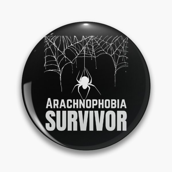 Artikelvorschau, Arachnophobia Survivor Angst vor Spinnen Insekten Phobie entworfen und verkauft von BunBuntheDog-.
