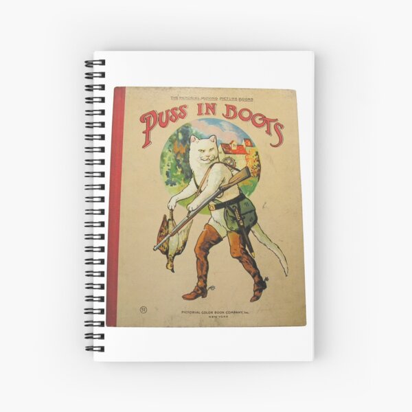 Item preview, Antique Puss in Boots Picture Book designed and sold by dcartist333.