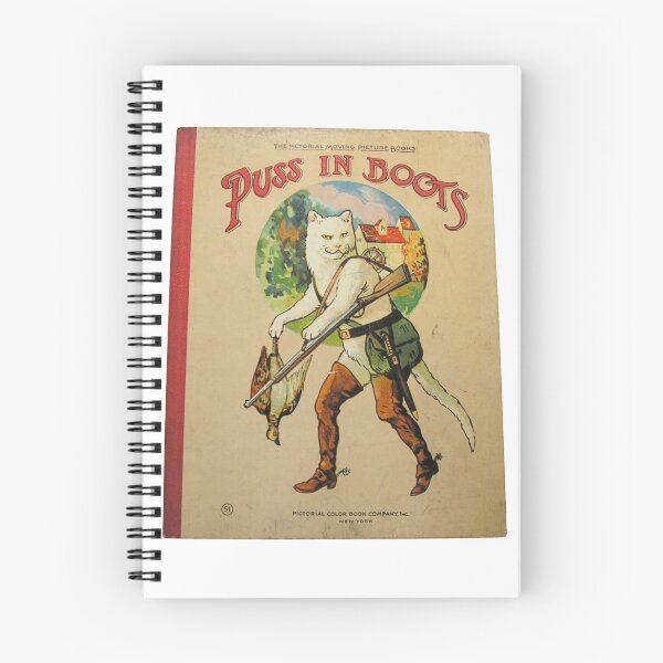 Item preview, Antique Puss in Boots Picture Book designed and sold by dcartist333.