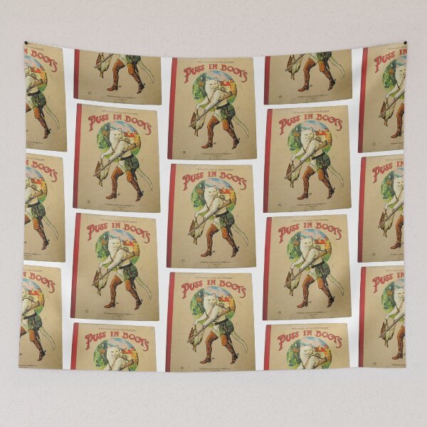 Item preview, Antique Puss in Boots Picture Book designed and sold by dcartist333.