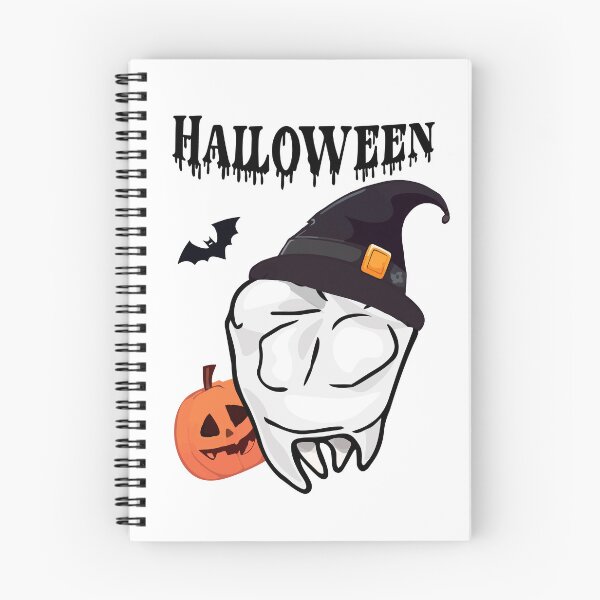 Item preview, Happy tooth. Dentist's Day. Illustration of teeth and Halloween hats, pumpkins designed and sold by Anastasiia Yurevych.