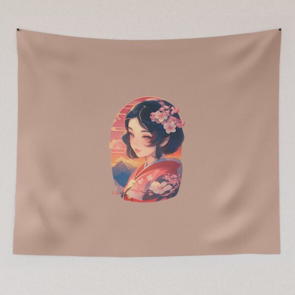 Item preview, Vintage Japanese Illustration  designed and sold by Selenes Designs.