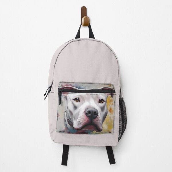 Item preview, White Pitbull Dog  designed and sold by PetArt  ⭐⭐⭐⭐⭐.