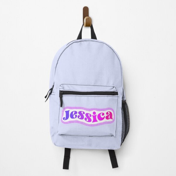 Item preview, Jessica Name Sticker Purple & Pink Gradient designed and sold by NataGerken.