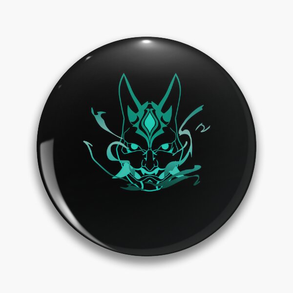 Artikelvorschau, Xiao Yaksha Maske – Genshin Impact Fan Art entworfen und verkauft von ZariyahSaunde.