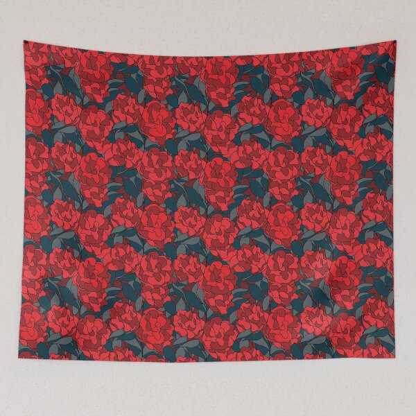 Item preview, Flora red red background version designed and sold by GENEST-V.
