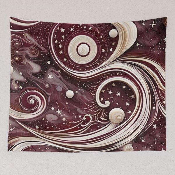 Item preview, Abstract Space, Planets, Nebulas, Galaxies designed and sold by BirdsnStuff.