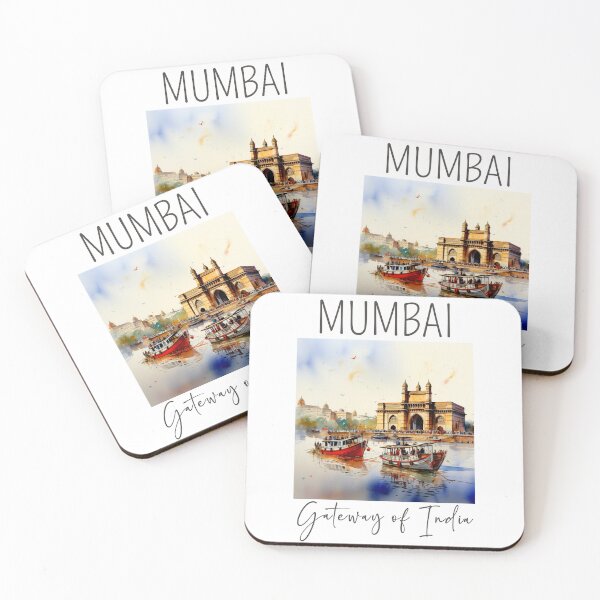 Item preview, A Watercolor Design of the Gateway of India - Mumbai - India designed and sold by Sketch-Shack.