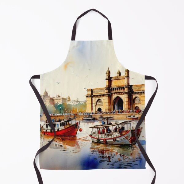 Item preview, A Watercolor Design of the Gateway of India - Mumbai - India designed and sold by Sketch-Shack.
