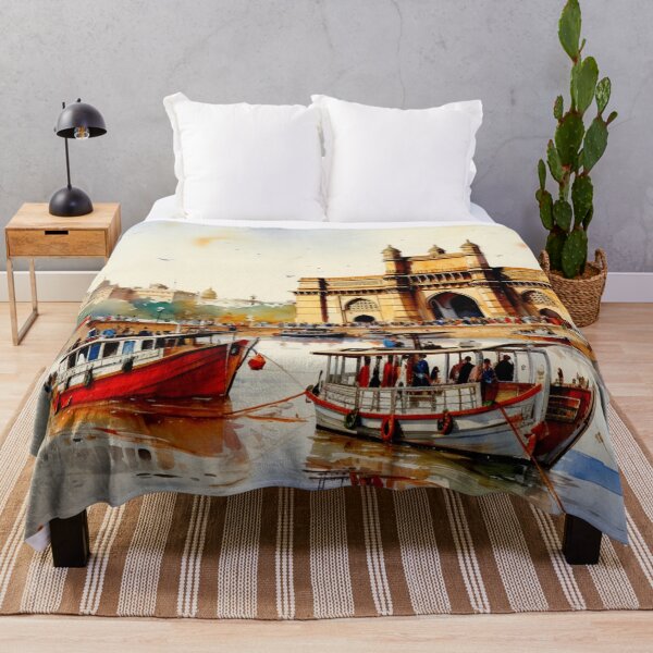 Item preview, A Watercolor Design of the Gateway of India - Mumbai - India designed and sold by Sketch-Shack.