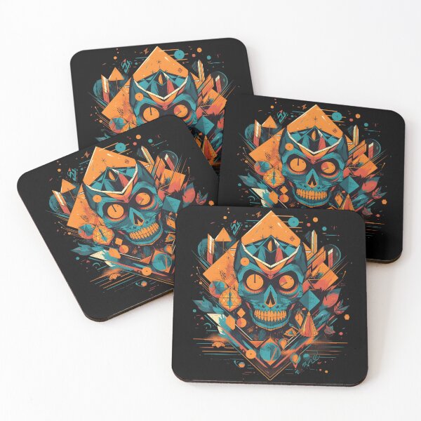 Item preview, Logo skull art Theme Halloween no.9 designed and sold by KAMESUN.