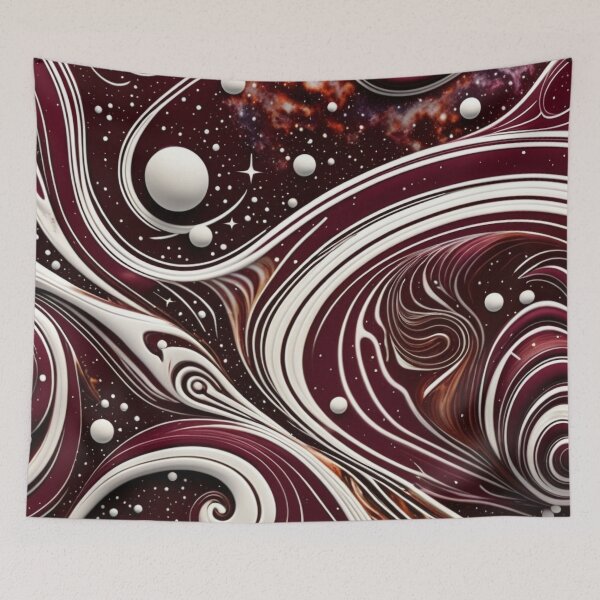 Item preview, Abstract Space, Planets, Nebulas, Galaxies designed and sold by BirdsnStuff.