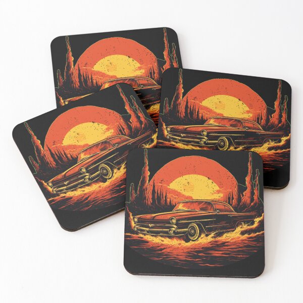 Item preview, Fire Minimalist Classic Car  designed and sold by Lab4YourStyle.